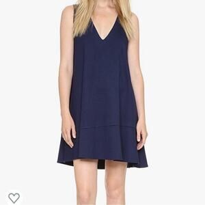HATCH Maternity Navy Blue Sleeveless V-Neck Mini Dress Size 2
